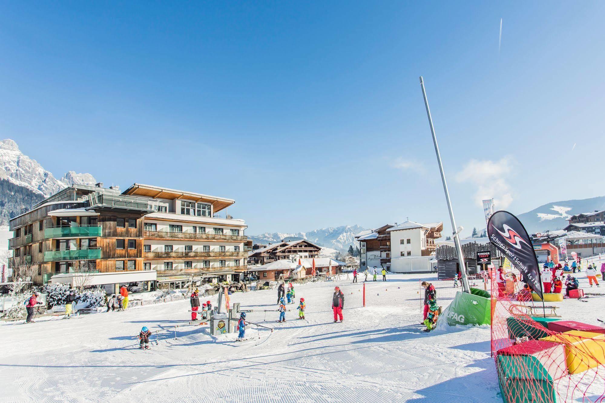 Hotel Bacher Asitzstubn Leogang Extérieur photo